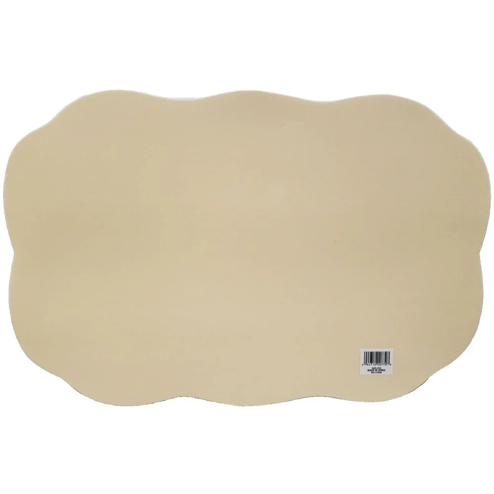 Set of 2 Same Kitchen Vinyl Non Clear Placemats (18